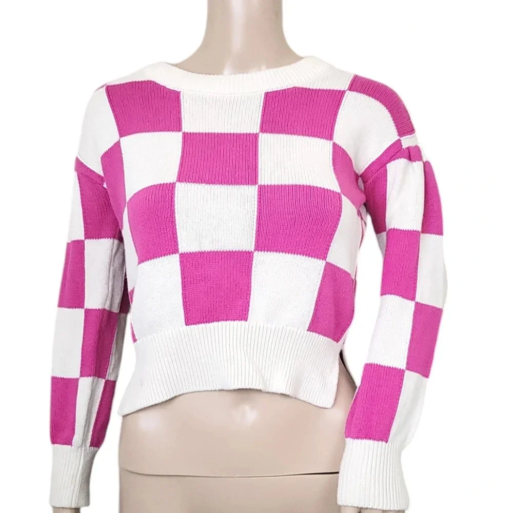 Gap Kids Checkered Sweater